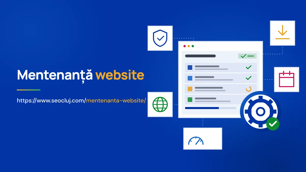 Mentenanță website